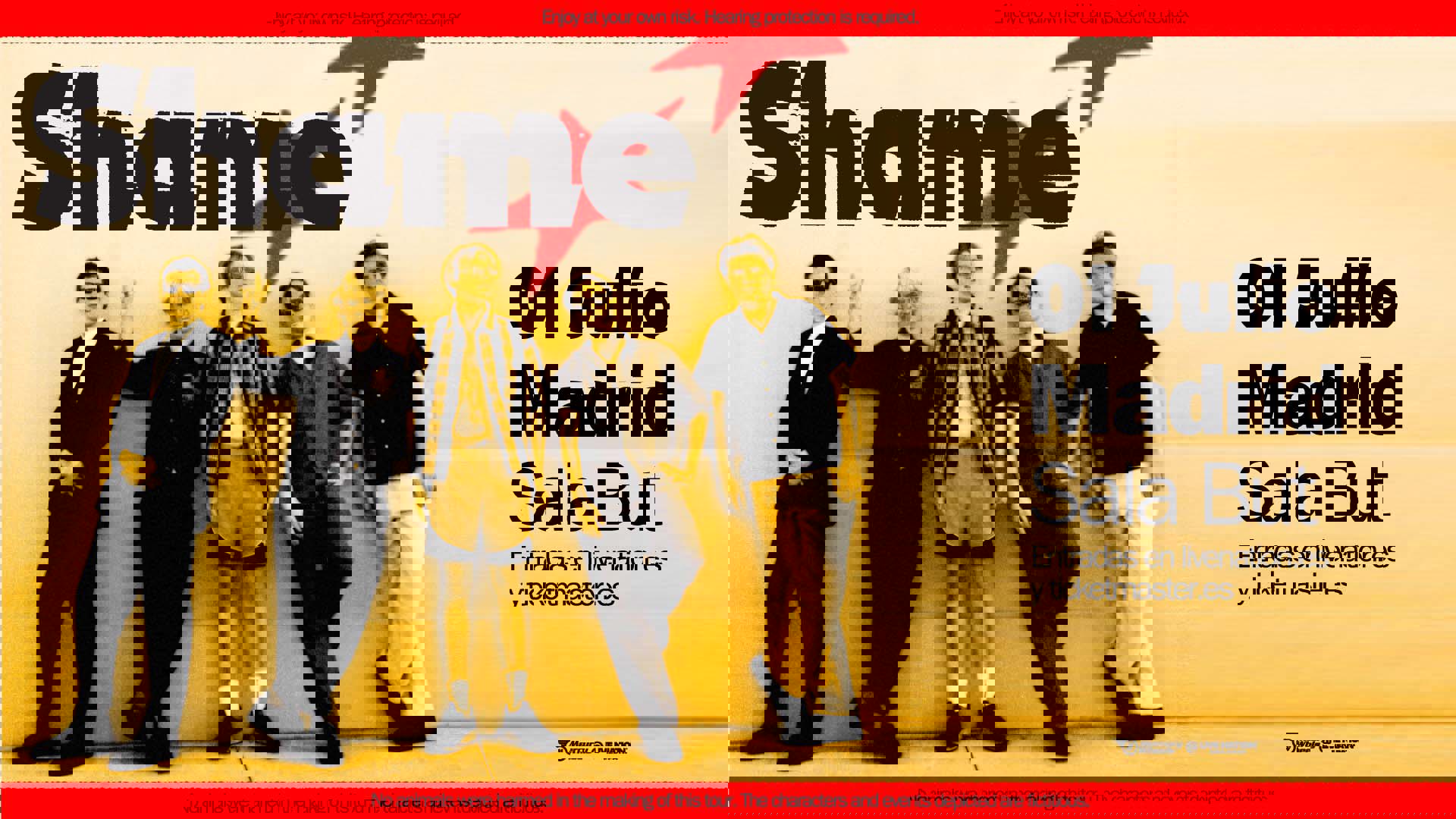 Shame concierto en Madrid en julio de 2026 comprar entradas